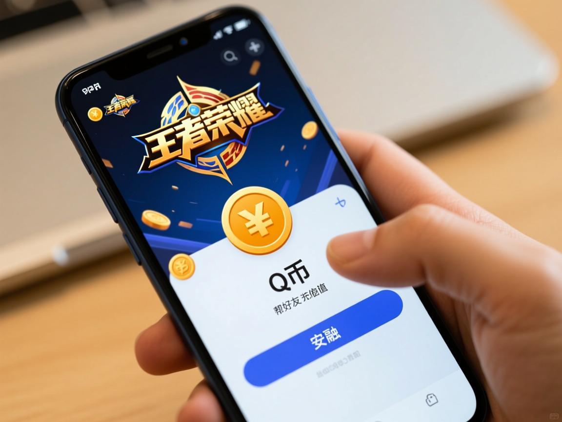 安卓手机如何用Q币帮好友充值王者荣耀？详细教程来了