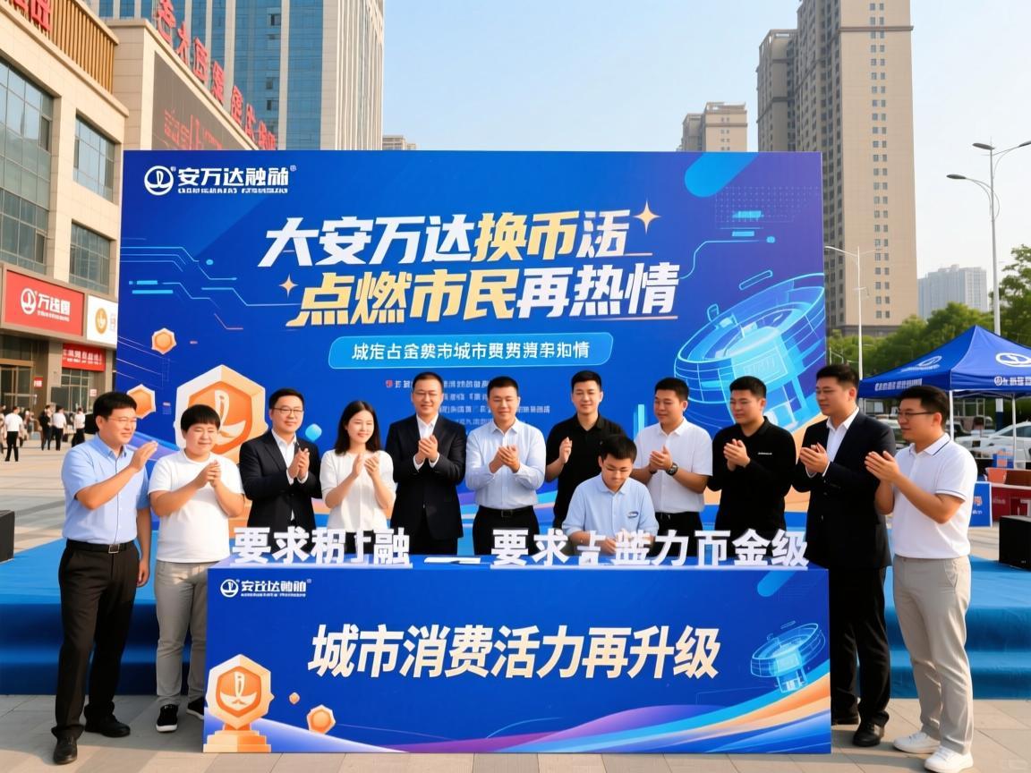 六安万达换币活动点燃市民热情，城市消费活力再升级