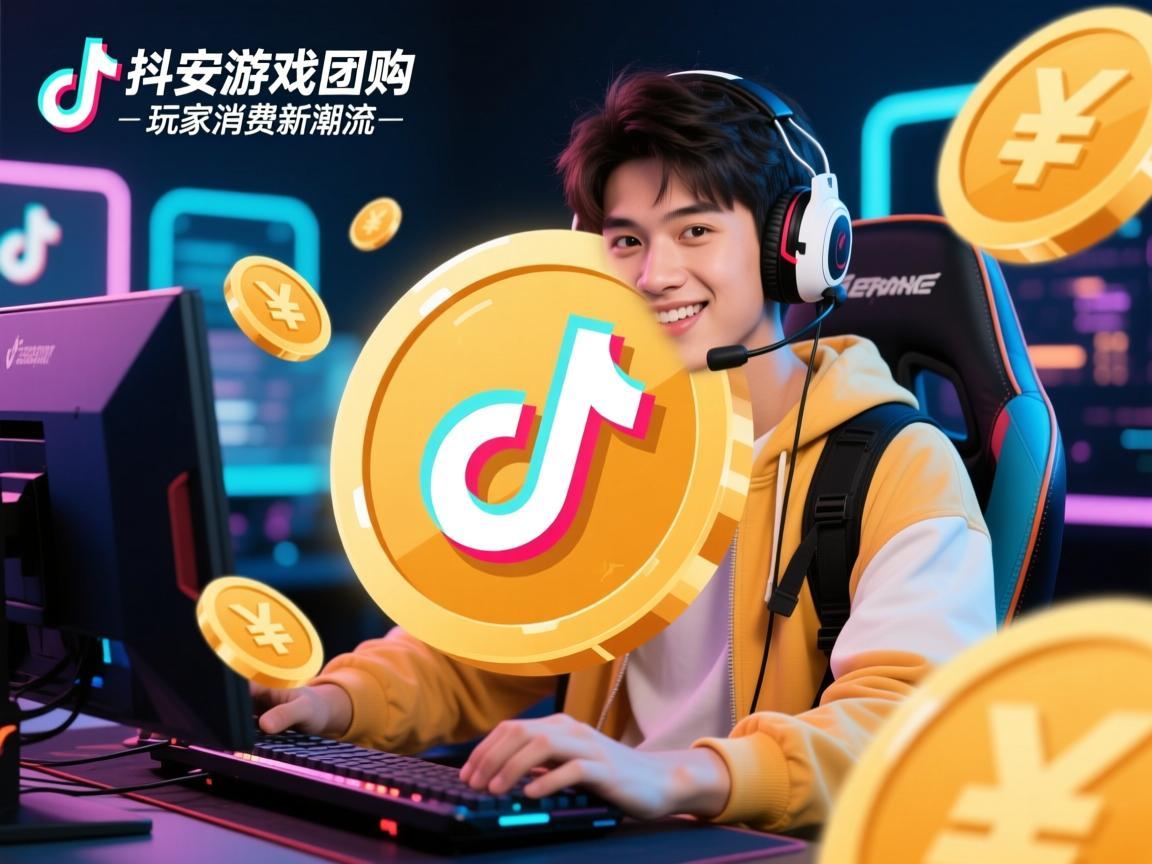 和安游戏币抖音团购，年轻玩家的消费新潮流