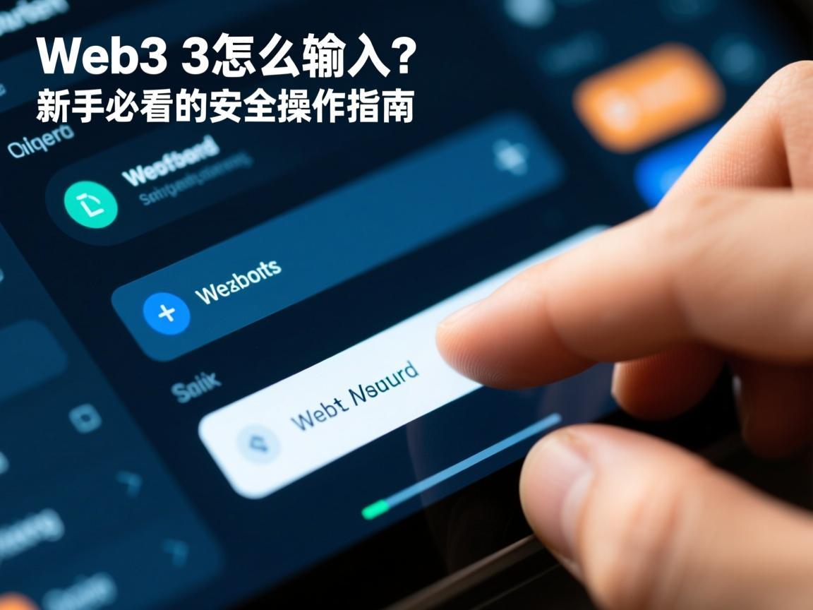 Web3助记词怎么输入？新手必看的安全操作指南