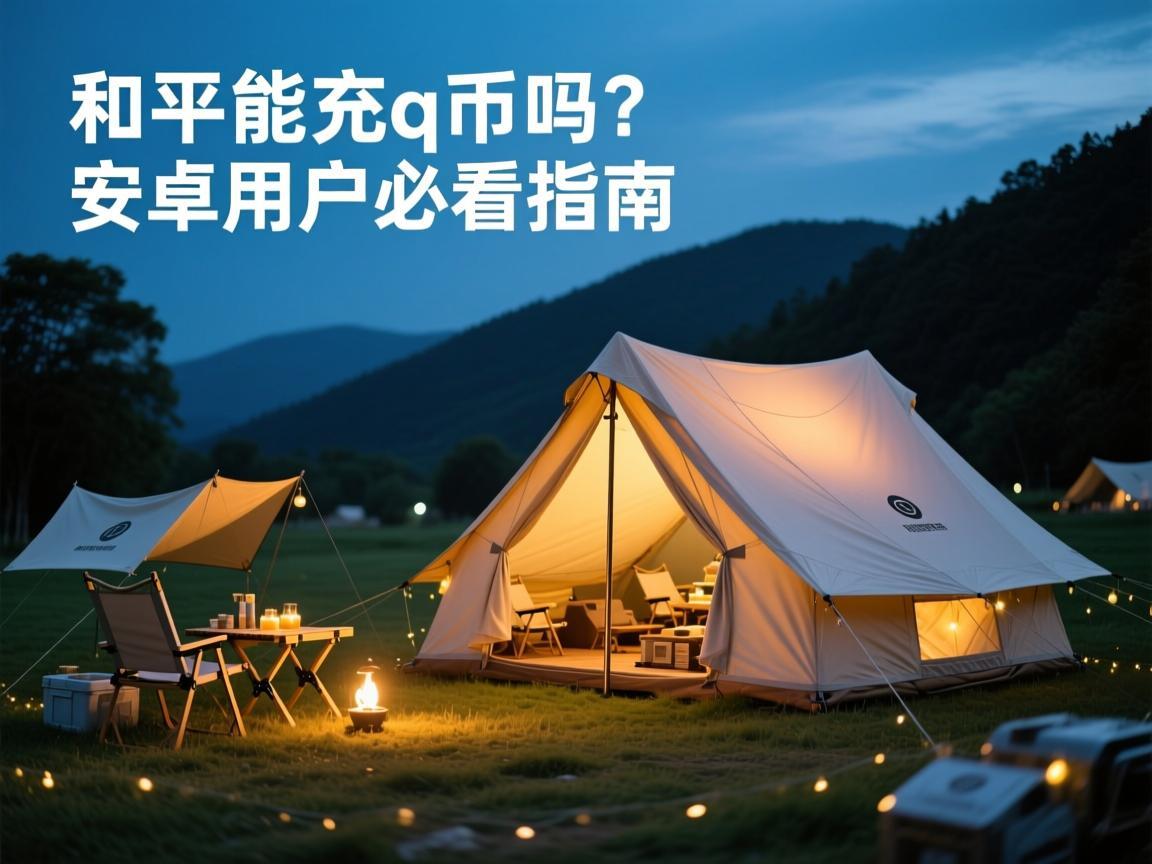 和平营地能充q币吗？安卓用户必看指南