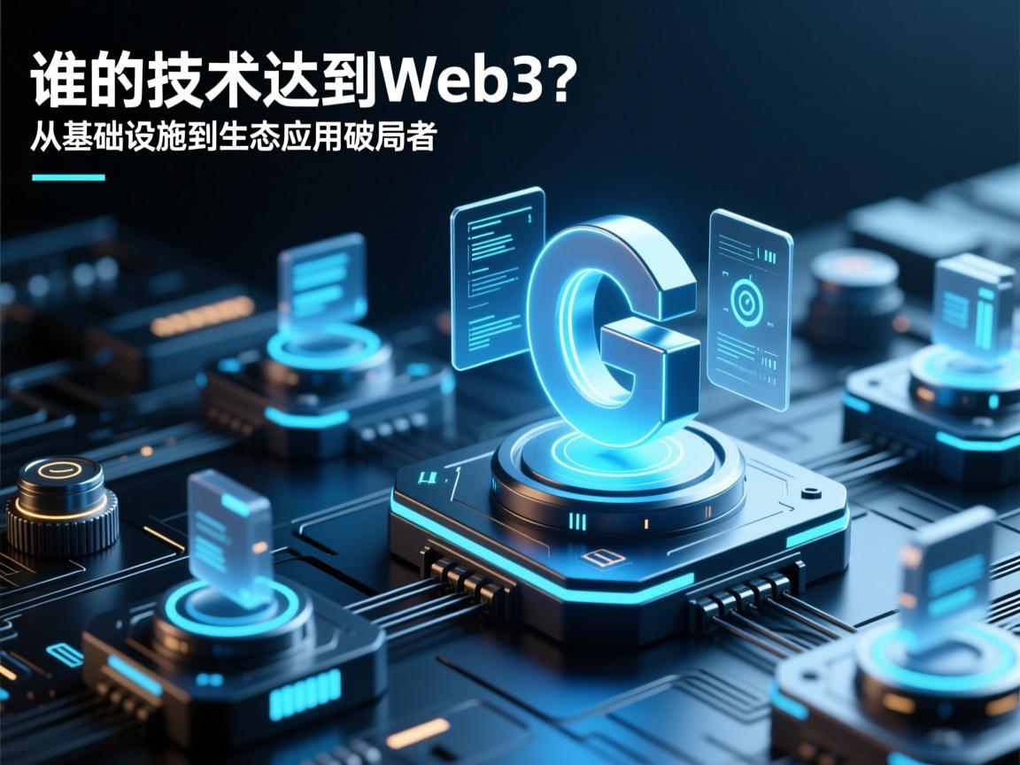 谁的技术达到Web3？从基础设施到生态应用的破局者
