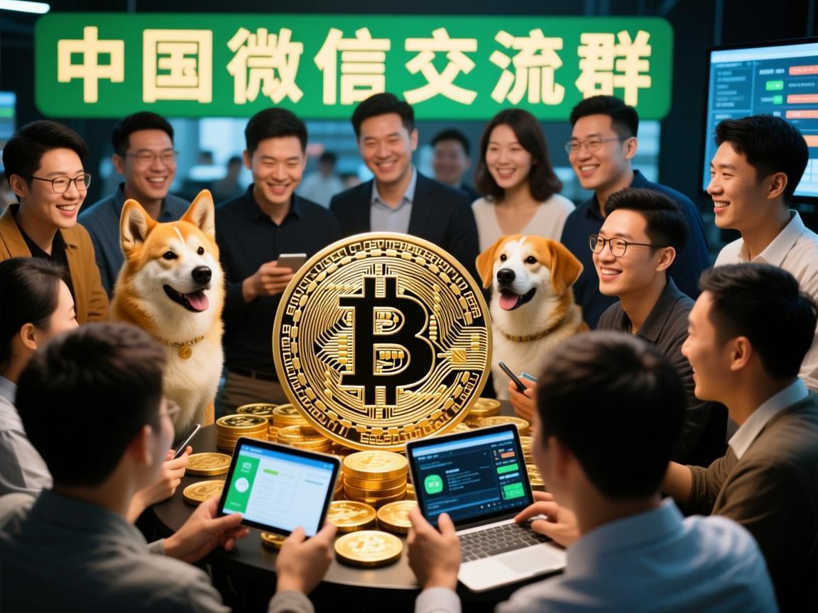 中国狗狗币微信交流群，加密货币热潮中的民间聚集地