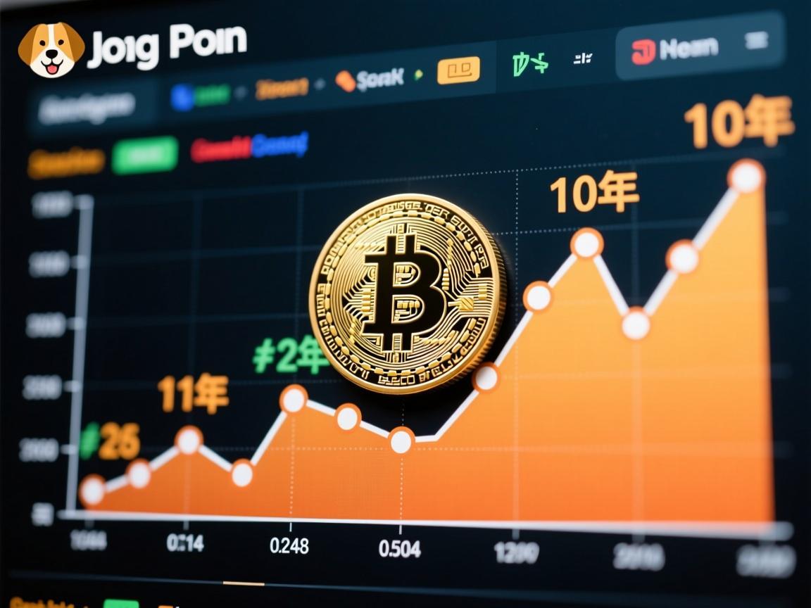 狗狗币价格10年走势，从玩笑到现象级的蜕变之路